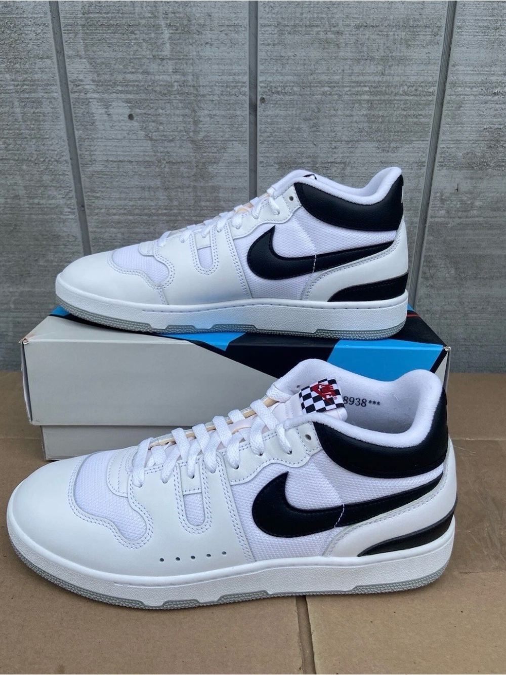 Nike Mac Attack QS SP White Black FB8938-101 US Men’s Size 12 WORN ONCE